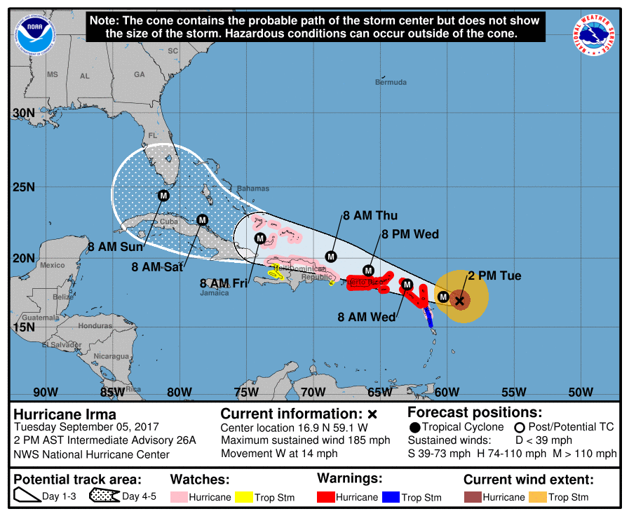 ‘Saba en Sint-Eustatius voldoende voorbereid op orkaan Irma’