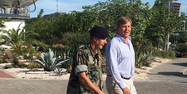 Koning Willem-Alexander maandag naar Sint-Maarten