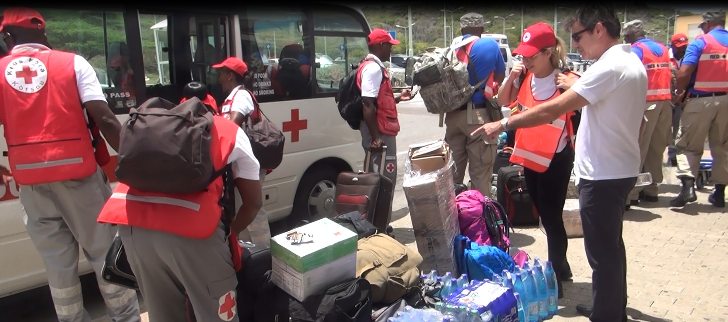 Tweede groep Rode Kruis Curaçao naar Sint-Maarten