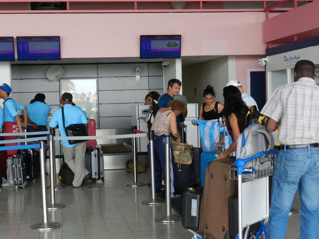 Top Bonaire International Airport vertrekt