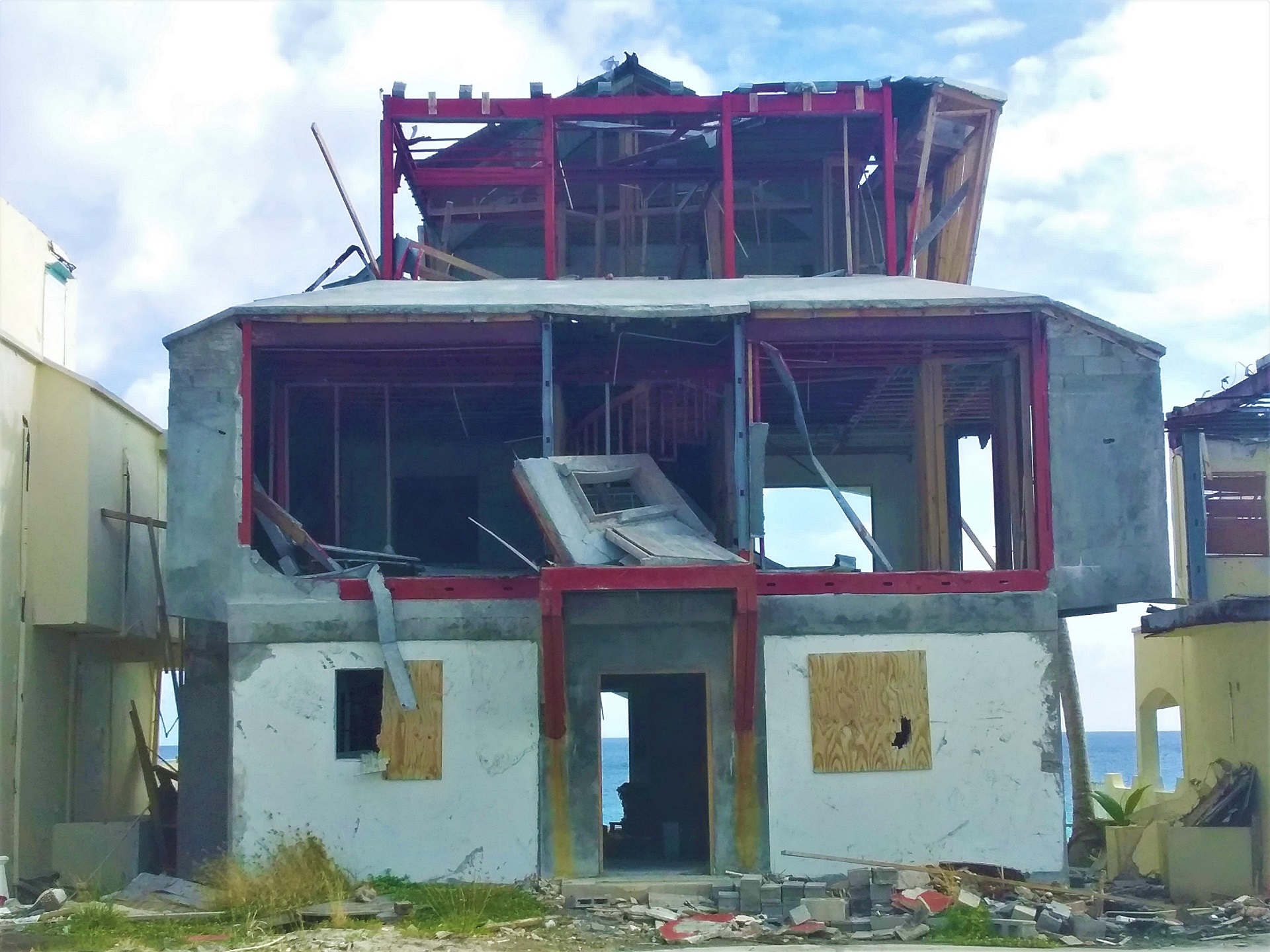 Sint-Maarten: geen tijd om orkaan Irma te herdenken