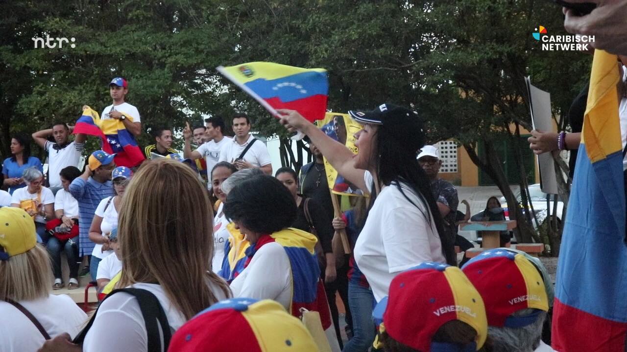 Hulpgoederen voor Venezuela nog vast op de eilanden