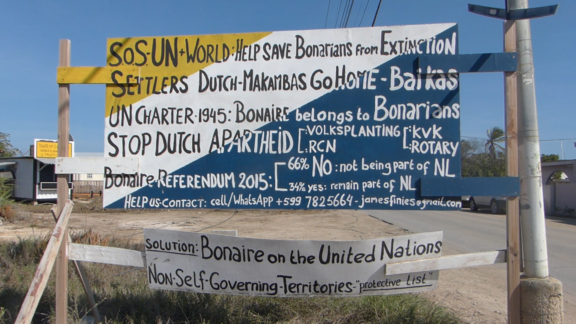 Bonaire tien jaar een gemeente van Nederland: een decennium van protesten