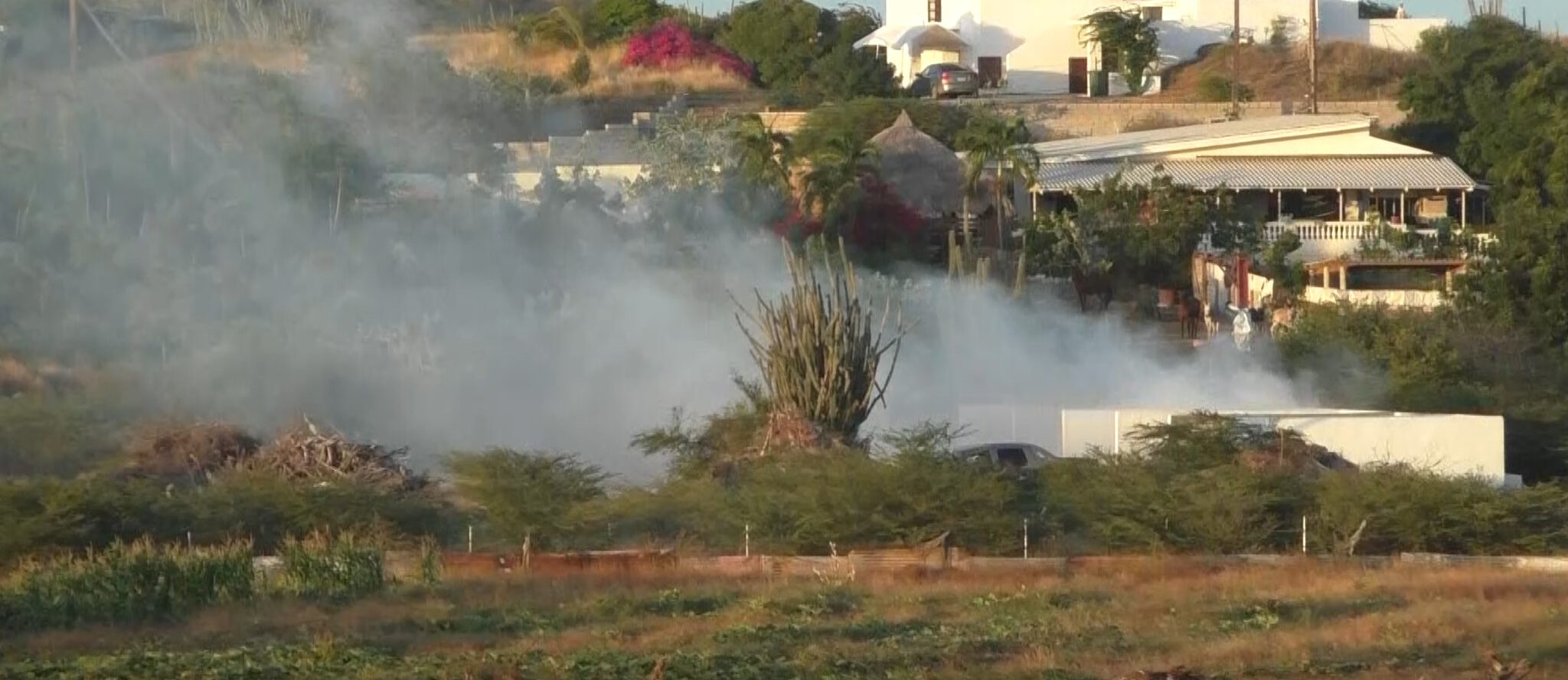 Illegale vuilverbranding nog steeds bron van overlast op Curaçao