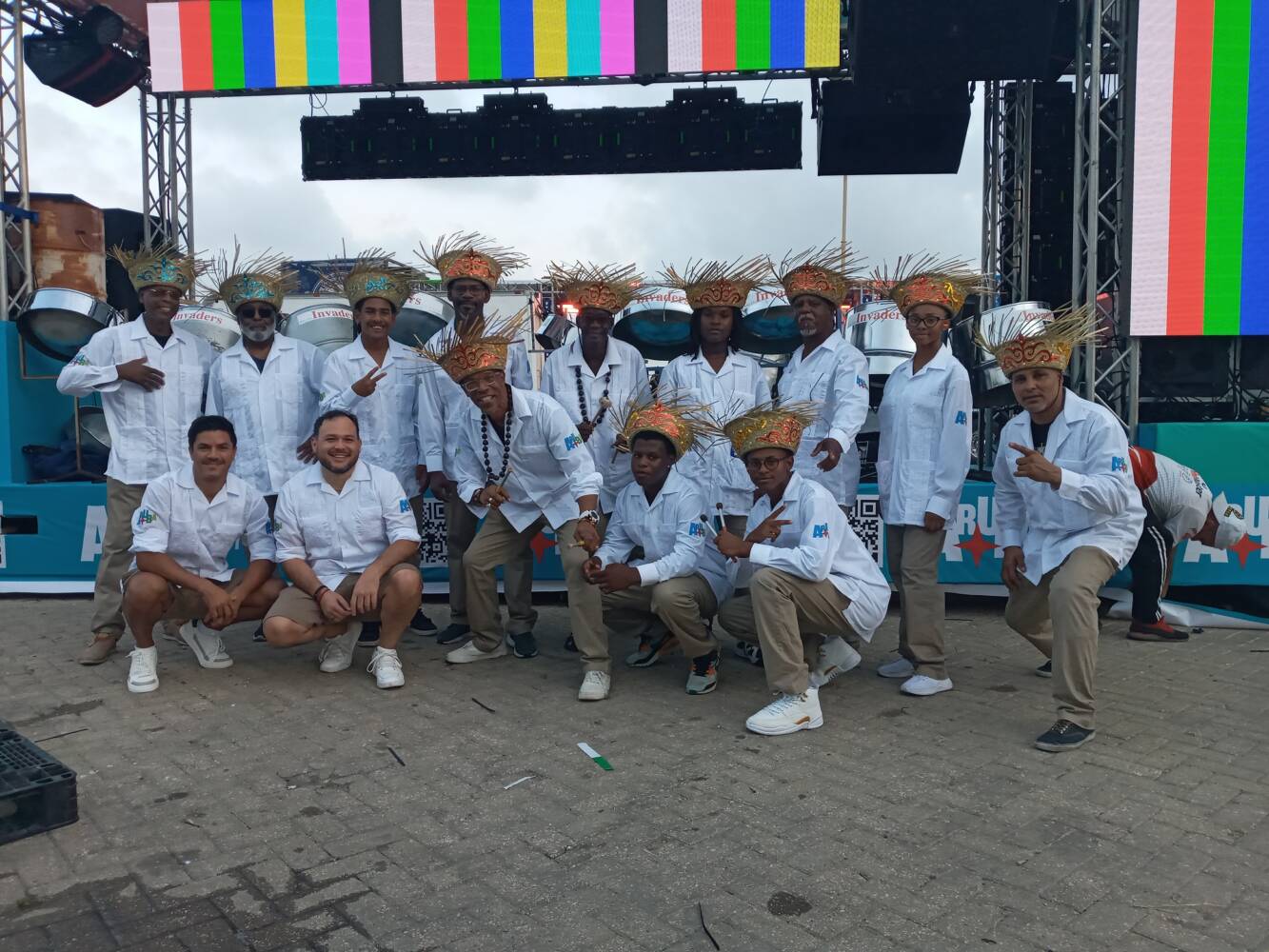 Oudste steelband van Aruba schittert tijdens carnaval