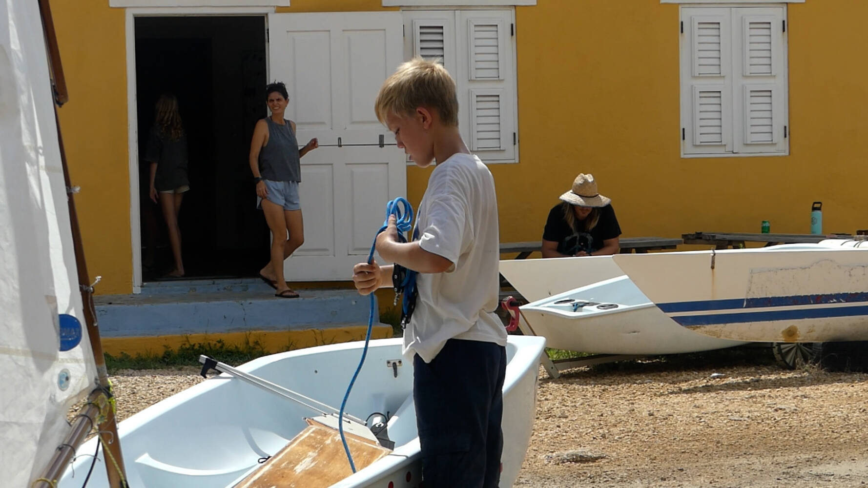 Nationaal Trainingscentrum Bonaire voor zeilsport: ‘Geen wind is geen excuus’