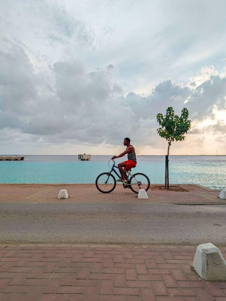 Fietsen op Bonaire: nu nog onveilig maar veelbelovend