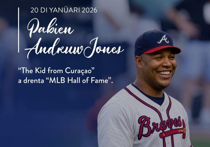 Eerste Curaçaose Baseball Hall of Famer: Andruw Jones